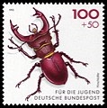 Жук-олень на німецькій поштовій марці (1993)